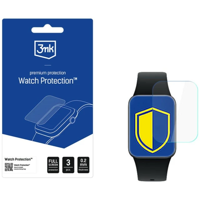 Захисна плівка 3mk ARC Watch Fullscreen для Xiaomi Smart Band 10 Pro (5903108777797)
