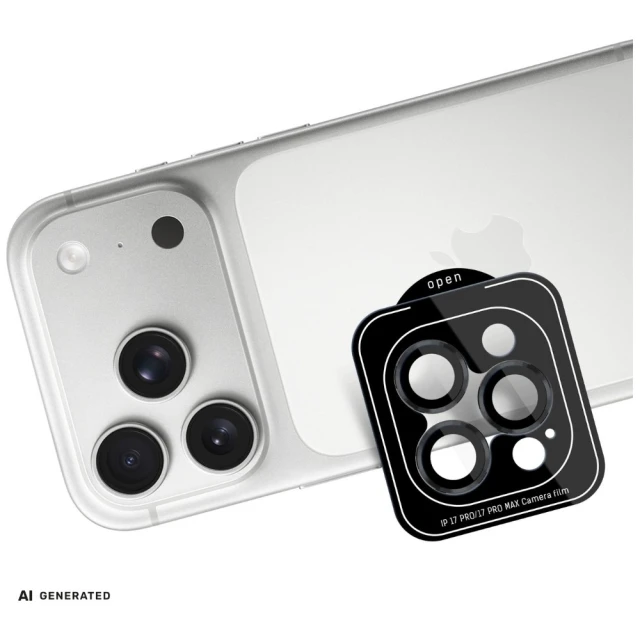 Захисне скло для камери 3mk Lens Protection Pro для iPhone 18 Pro | 18 Pro Max Black (5903108779975)