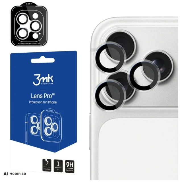 Захисне скло для камери 3mk Lens Protection Pro для iPhone 18 Pro Max | 18 Pro Clear (5903108780001)