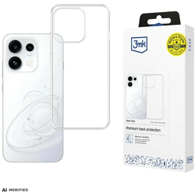 Чохол 3mk Clear Case для Oppo Reno 16 FS | 16 F Clear (5903108780506)