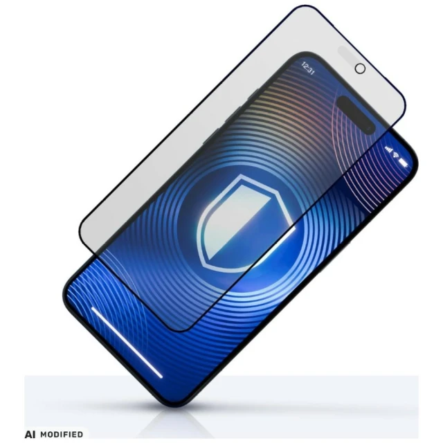 Захисне скло 3mk Protection HardGlass Matt Max для iPhone 18 Pro Privacy (5903108780773)