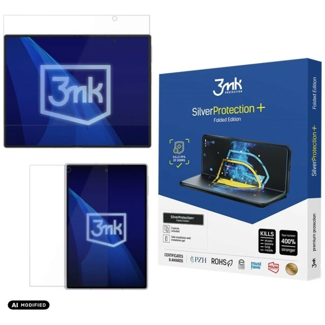 Захисна плівка 3mk SilverProtection+ Folded Edition для Samsung Galaxy Fold 8 (5903108780896)