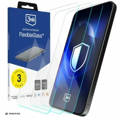 Гібридне скло 3mk FlexibleGlass для iPhone 17 Pro | 18 Pro 3 шт (5903108796323)