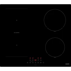 Індукційна варильна поверхня MPM MPM-60-IM-15 60 см 4 зони Flex Zone Booster Black (5903151070883)