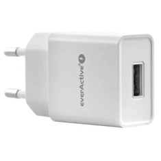Мережевий зарядний пристрій everActive SC-200 1x USB White (5903205770776)