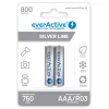 Акумуляторна батарейка everActive AAA 800 mAh 2 шт (5902020523710)