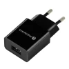Мережевий зарядний пристрій everActive SC100B 1x USB 1 А IQ Smart Charging (5903205771605)