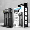 Зарядний пристрій для акумуляторів everActive LC200 Li-Ion (5903205771742)