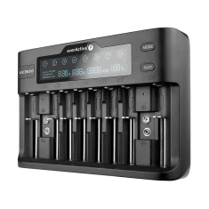 Зарядний пристрій для акумуляторів everActive UC800 Li-Ion та Ni-MH (5903205772169)