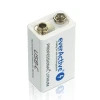 Акумуляторна батарейка everActive 6F22 9V Li-Ion 550 mAh з USB Type-C EVHR22-550C (5903205773883)