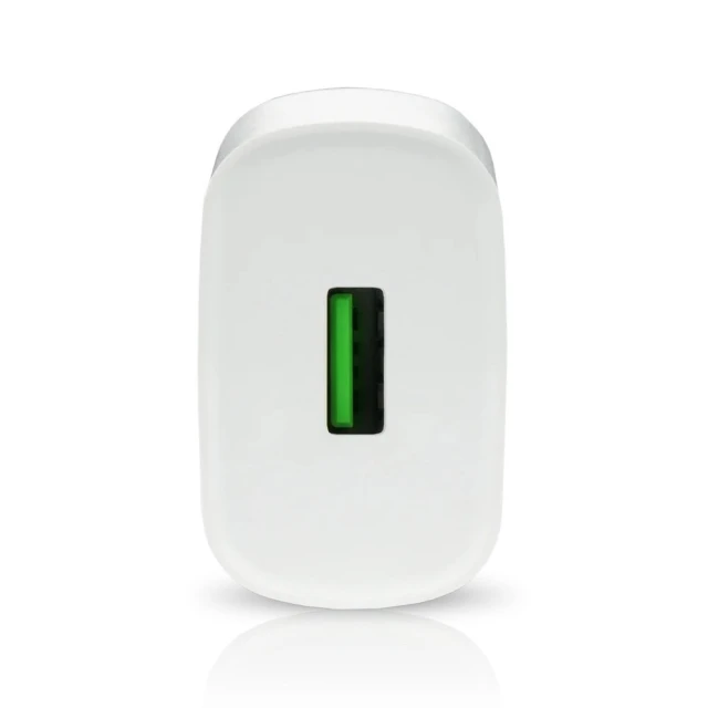 Мережевий зарядний пристрій everActive SC-250Q GaN 1x USB-C Quick Charge 3.0 18 Вт Black (5903205774484)