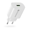 Мережевий зарядний пристрій everActive SC-250Q GaN 1x USB-C Quick Charge 3.0 18 Вт Black (5903205774484)
