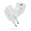 Мережевий зарядний пристрій everActive SC-250Q GaN 1x USB-C Quick Charge 3.0 18 Вт Black (5903205774484)