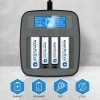 Зарядний пристрій для акумуляторів everActive NC1000MV2 Ni-MH USB-C (5903205775146)