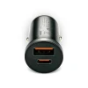 Автомобільний зарядний пристрій everActive CC-30Q 1x USB + 1x USB-C 35 Вт QC 3.0 PD Black (5903205775719)