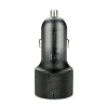 Автомобільний зарядний пристрій everActive CC-50Q 1x USB QC3.0 1x USB-C PD 75W Black (5903205775733)