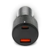 Автомобільний зарядний пристрій everActive CC-50Q 1x USB QC3.0 1x USB-C PD 75W Black (5903205775733)