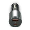 Автомобільний зарядний пристрій everActive CC-60Q 1x USB QC 3.0 1x USB-C PD 83 Вт Black (5903205775740)