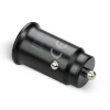 Автомобільний зарядний пристрій everActive CC-15QC 1x USB з кабелем Black (5903205775870)