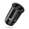 Автомобільний зарядний пристрій everActive CC-25C 2x USB з кабелем Black (5903205775894)