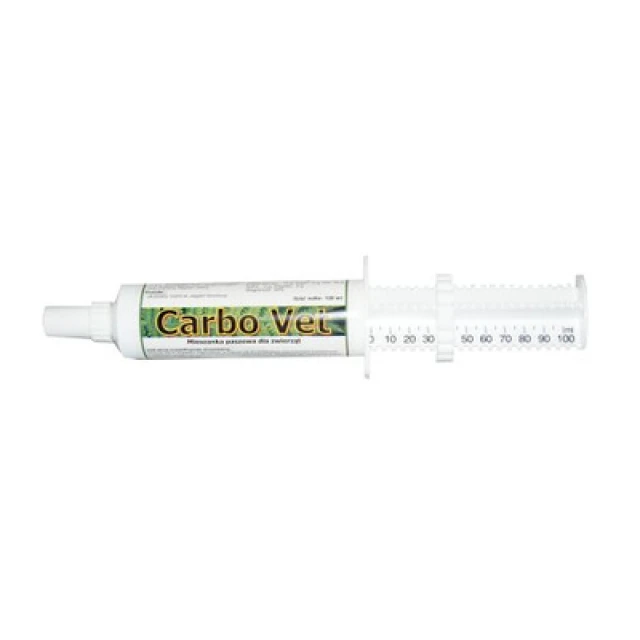 Кормова добавка LAB-V Carbo Vet при діареї та отруєннях 100 мл (5903240466238)