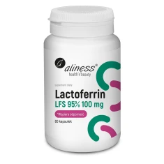 Кормова добавка Aliness Lactoferrin LFS 95% 100 мг 60 капсул (5903242580840)