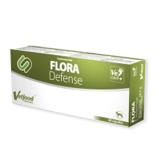 Кормова добавка для собак і котів Vetfood Flora Defense для покращення травлення 60 капсул (5903260900514)