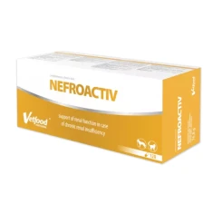 Кормова добавка для собак і котів Vetfood NefroActiv для підтримки нирок 120 капсул (5903260902587)
