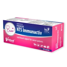Кормова добавка для собак і котів Vetfood Premium NTS Immunactiv 120 капсул (5903260904482)