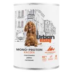 Вологий корм для собак Over-Zoo UrbanPets MonoProtein з качкою 800 г (5903293707814)