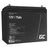 Акумулятор Green Cell AGM 12V 75Ah (AGM25)