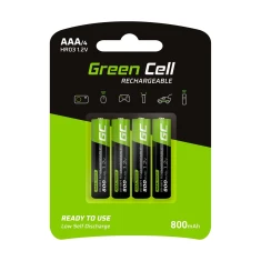 Акумулятори Green Cell AAA R3 800 mAh 4 шт (GR04)