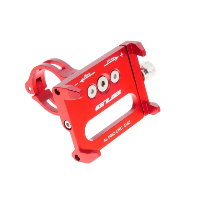 Велотримач GUB G85 Aluminium Red (5903396015564)