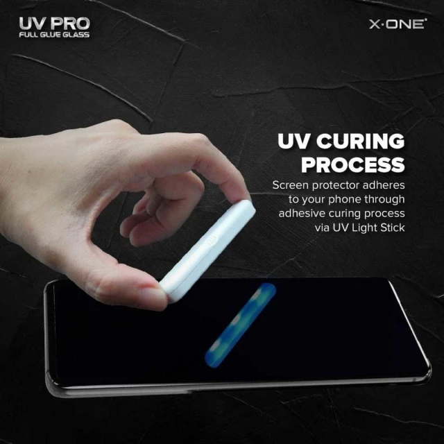 Защитное стекло X-One UV PRO для Samsung Galaxy Note 9 Black (5903396020339)