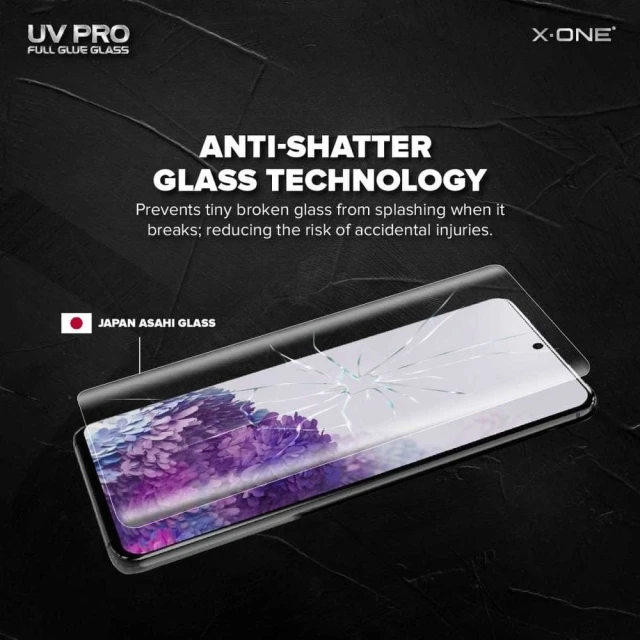 Защитное стекло X-One UV PRO для Samsung Galaxy Note 9 Black (5903396020339)