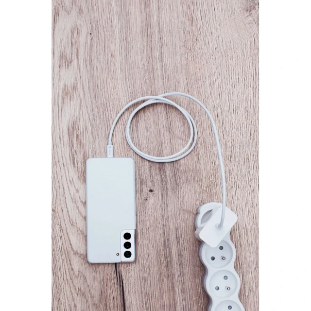 Мережевий зарядний пристрій Forcell F-Energy USB C QC4.0 PD 3A 45W White (5903396040962)