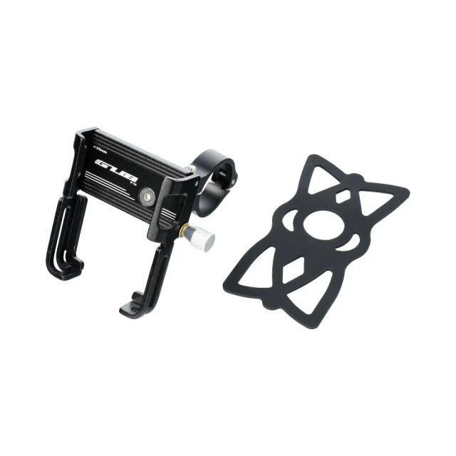 Велотримач GUB P10 Aluminium Black (5903396062889)
