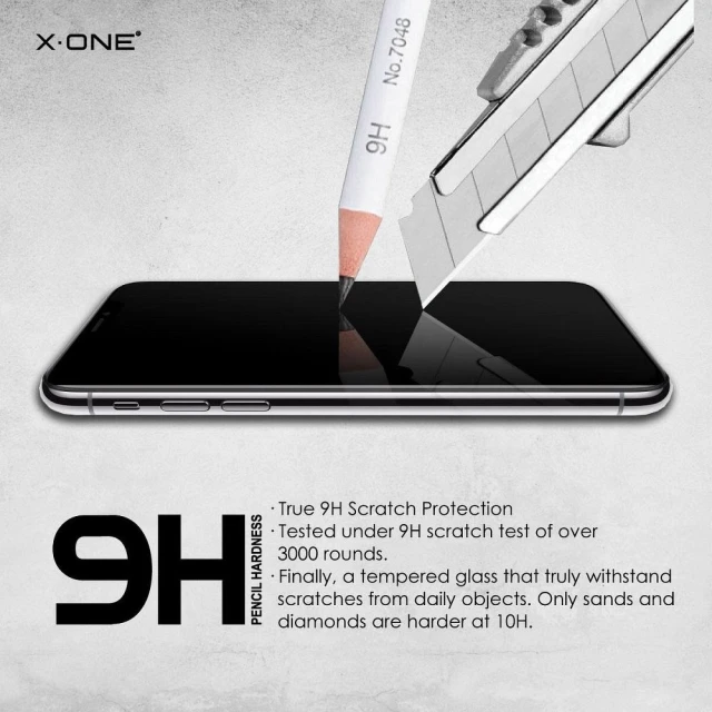 Захисне скло X-One Full Cover Extra Strong Matowe для iPhone 12 mini Black (5903396070693)
