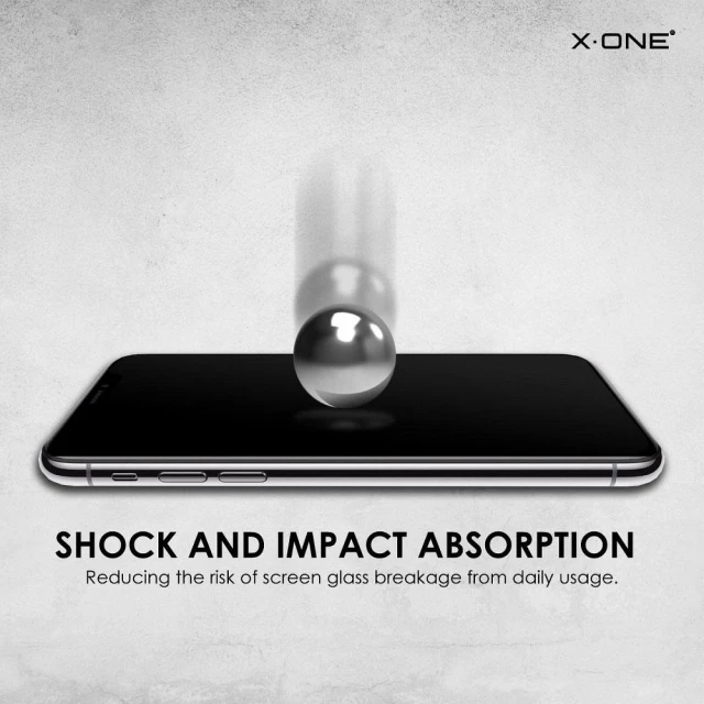Захисне скло X-One Full Cover Extra Strong Matowe для iPhone 12 mini Black (5903396070693)