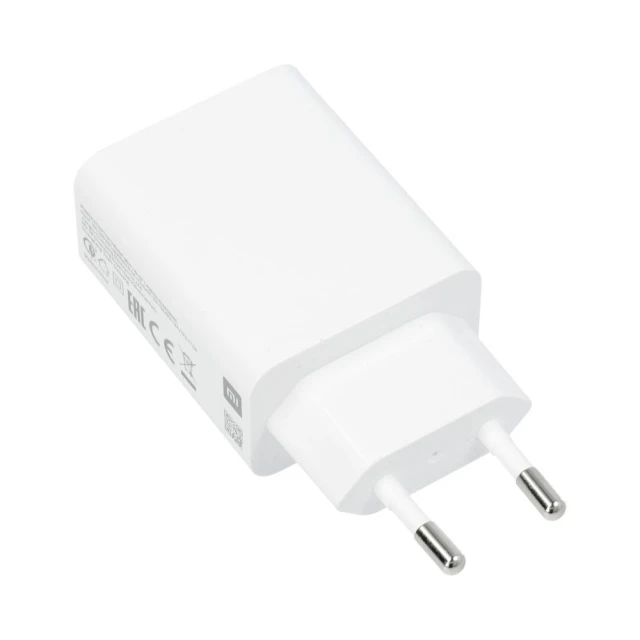 Зарядний пристрій Xiaomi USB A QC3.0 3A 22,5W MDY-11-EP White (5903396076794)