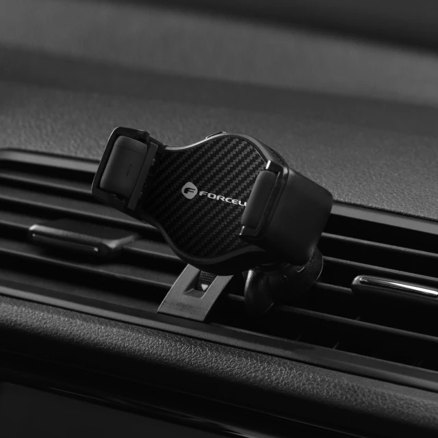 Автодержатель Forcell F-Grip Carbon H-CF509 Black (5903396082832)