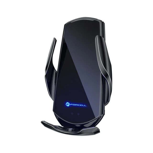 Автотримач Forcell F-Grip HS1 Qi 15W Black (5903396092176)
