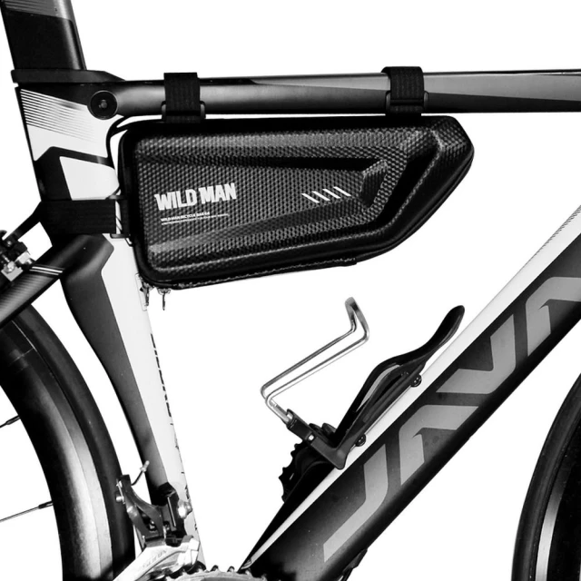 Сумка велосипедна під раму WILDMAN E4 1,5L Black (5903396097027)