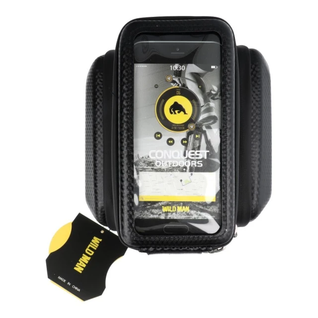 Сумка велосипедна на раму WILDMAN E6S 1,2L Black (5903396097034)