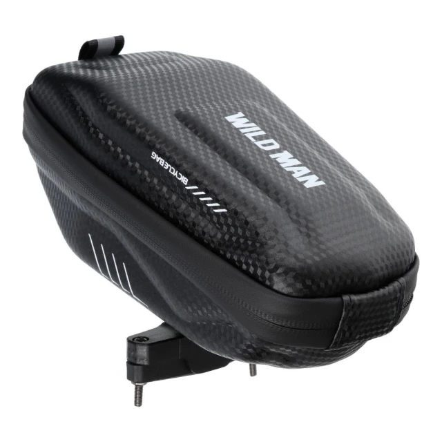 Сумка велосипедна під сідло WILDMAN E7S 0,8L Black (5903396097041)