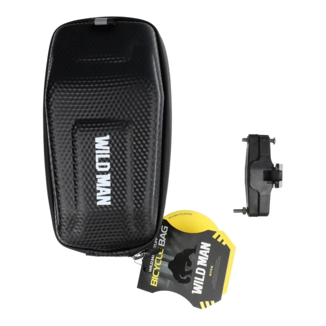 Сумка велосипедна під сідло WILDMAN E7S 0,8L Black (5903396097041)