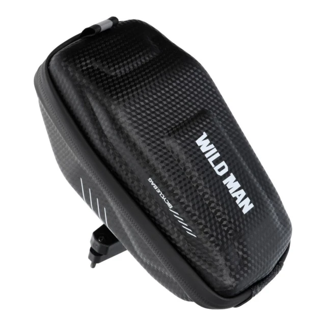 Сумка велосипедна під сідло WILDMAN E7S 0,8L Black (5903396097041)