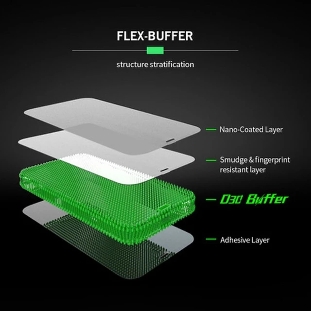 Захисне скло Bestsuit Flex-Buffer 5D для iPhone 13 mini Black (5903396130199)