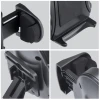 Автодержатель Forcell F-Grip Oval 17 cm Black (5903396144592)
