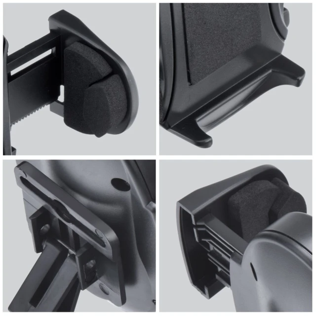 Автодержатель Forcell F-Grip Oval 17 cm Black (5903396144592)